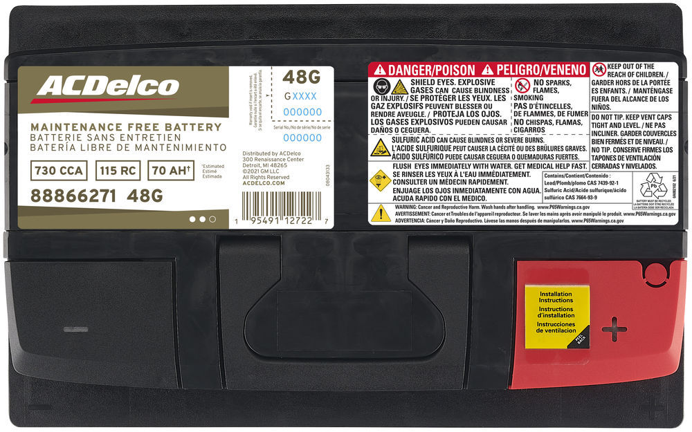ACDelco 48G | 1-800-Battery