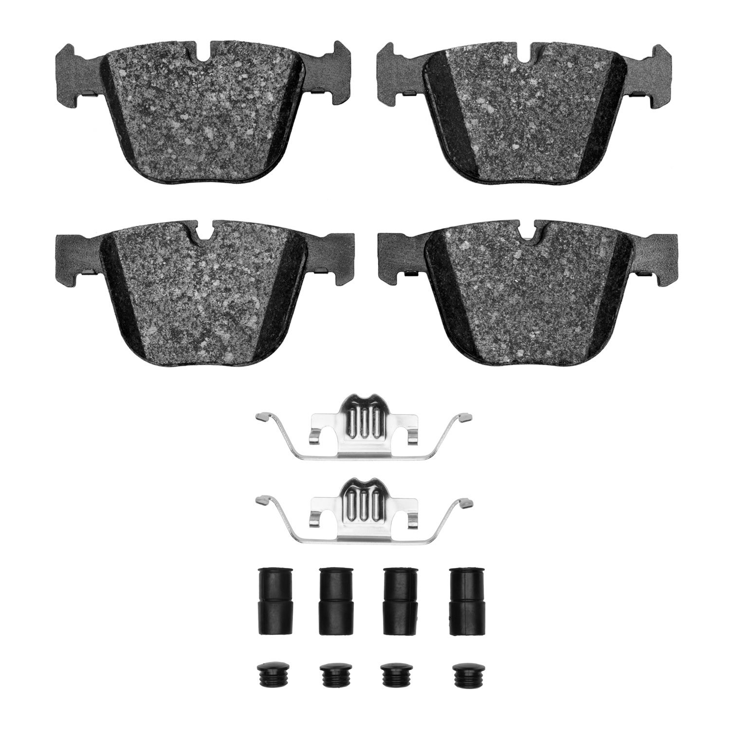 DFC HybriDynamic Brake Pads Hrdwr Kit Dynamic Friction Company 692-4000-0919-22