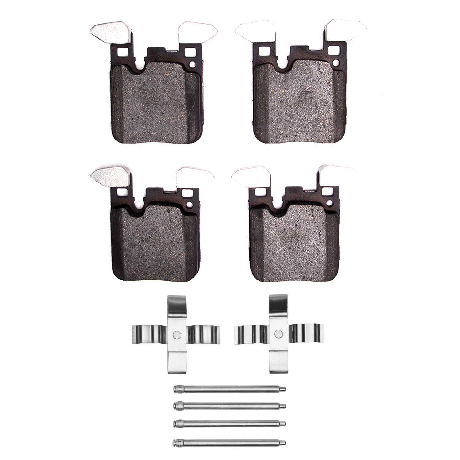 DFC HybriDynamic Brake Pads Hrdwr Kit Dynamic Friction Company 692-4000-1656-01