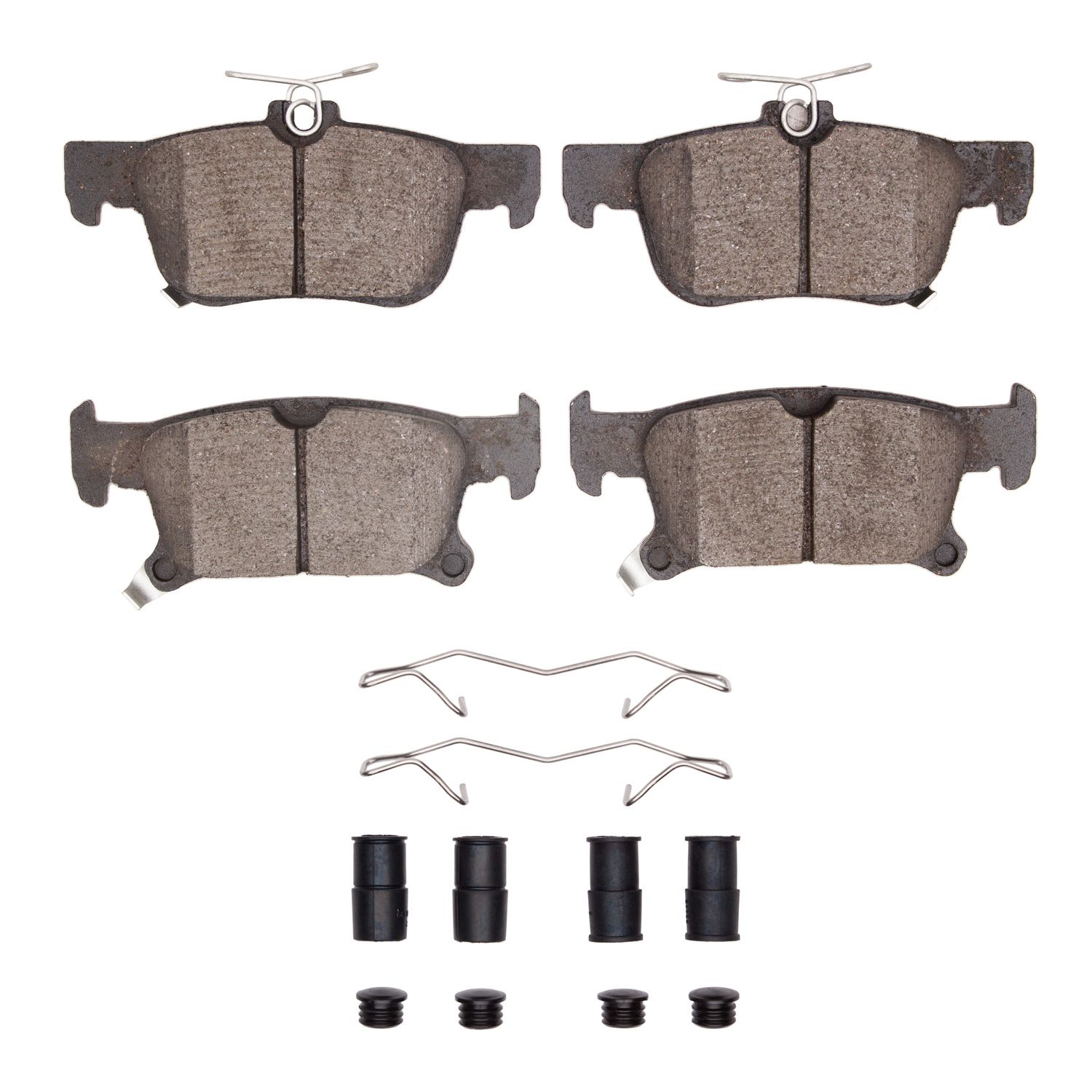 DFC HybriDynamic Brake Pads Hrdwr Kit Dynamic Friction Company 692-4000-1923-01