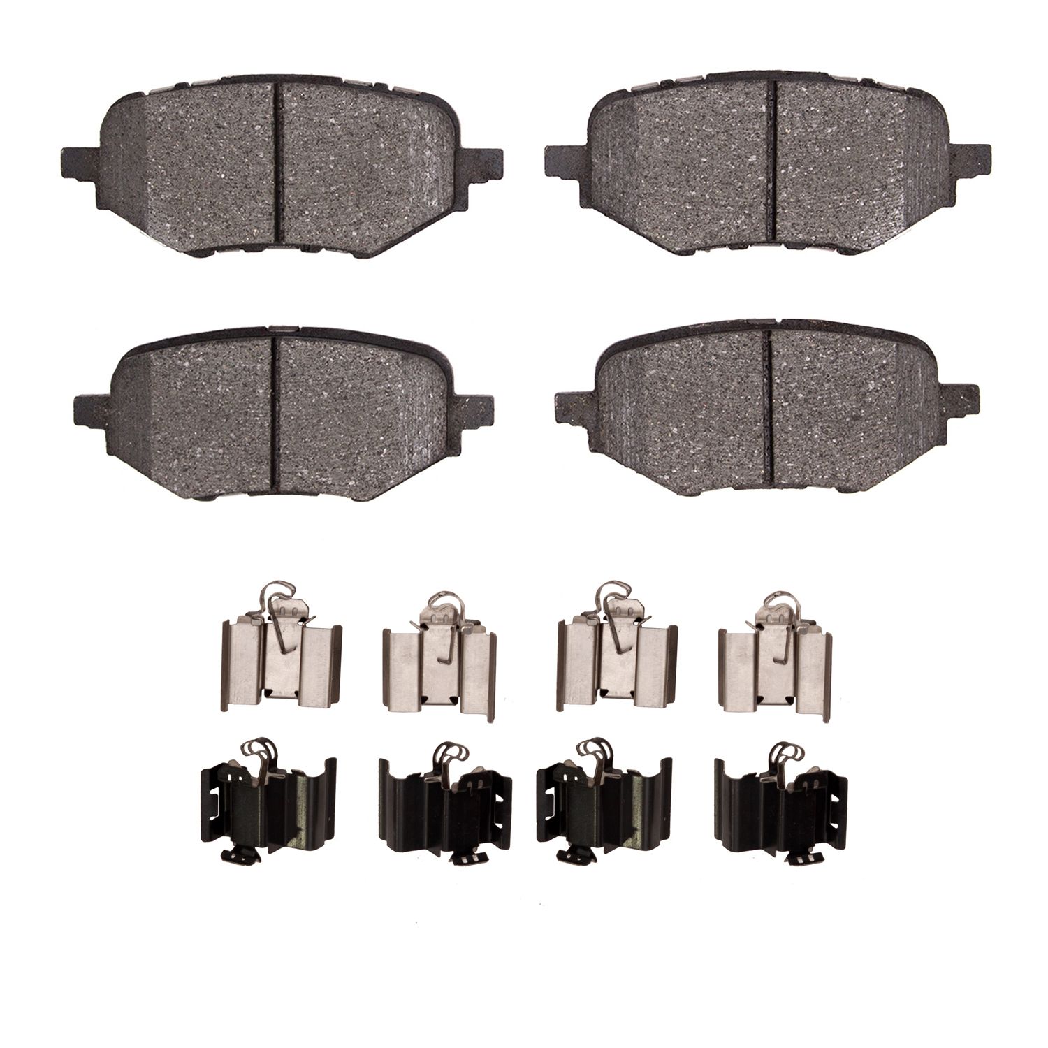 DFC HybriDynamic Brake Pads Hrdwr Kit Dynamic Friction Company 692-4000-2116-01