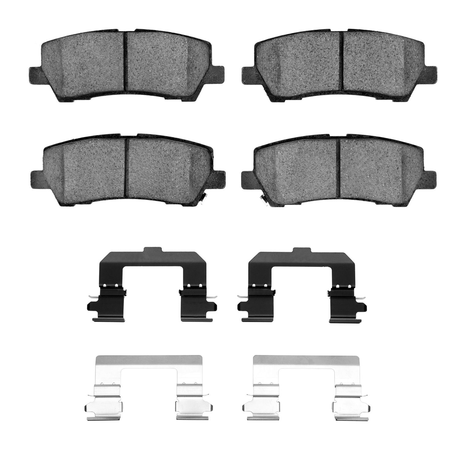 DFC HybriDynamic Brake Pads Hrdwr Kit Dynamic Friction Company 692-4000-1793-02