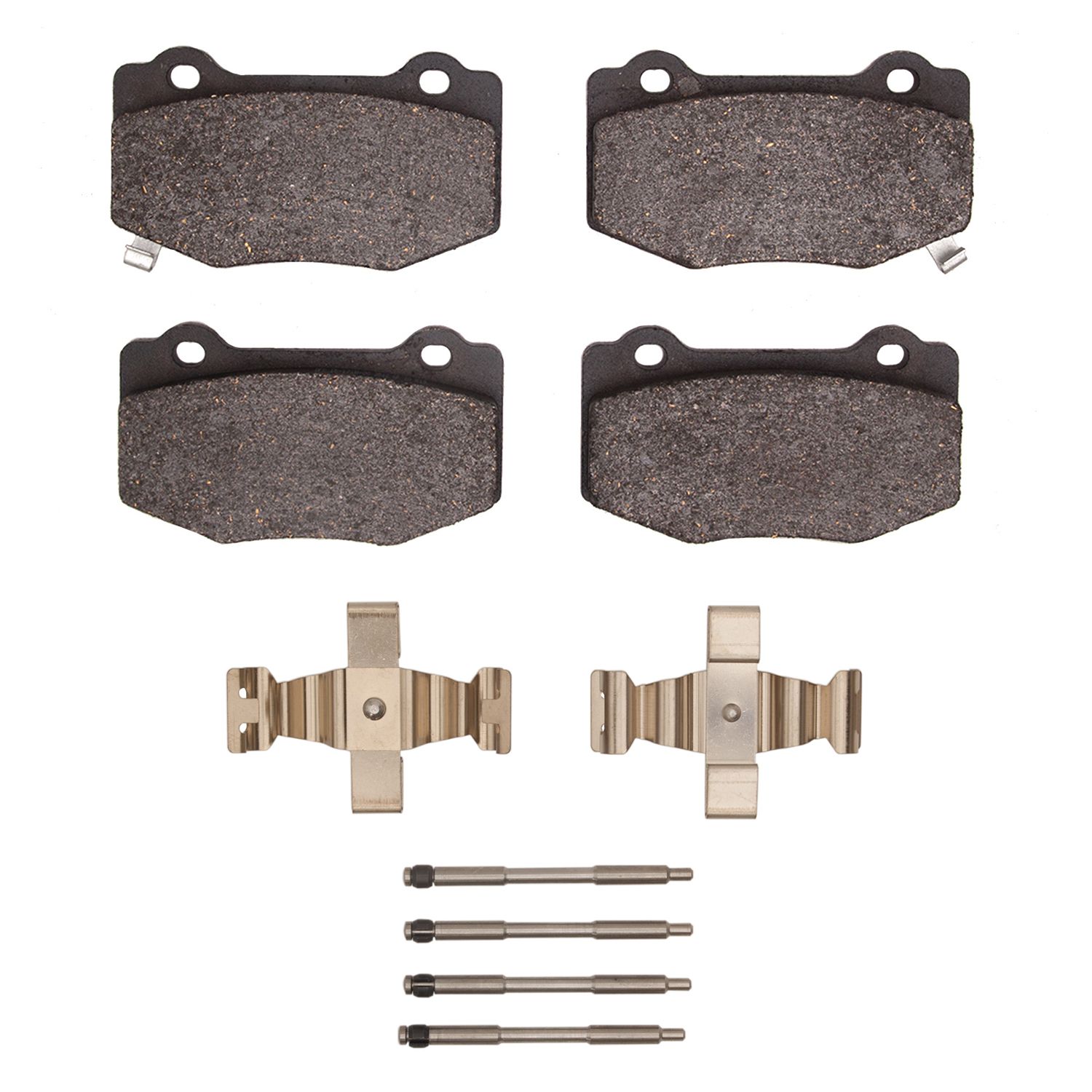 DFC HybriDynamic Brake Pads Hrdwr Kit Dynamic Friction Company 692-4000-1718-01