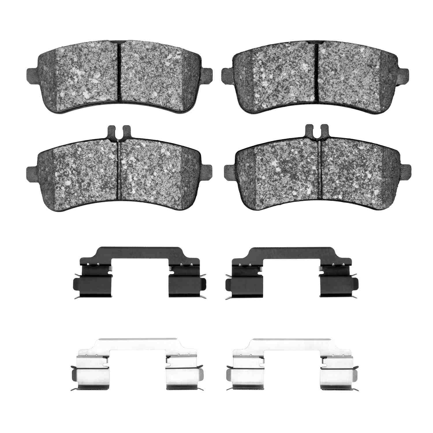 DFC HybriDynamic Brake Pads Hrdwr Kit Dynamic Friction Company 692-4000-1681-01