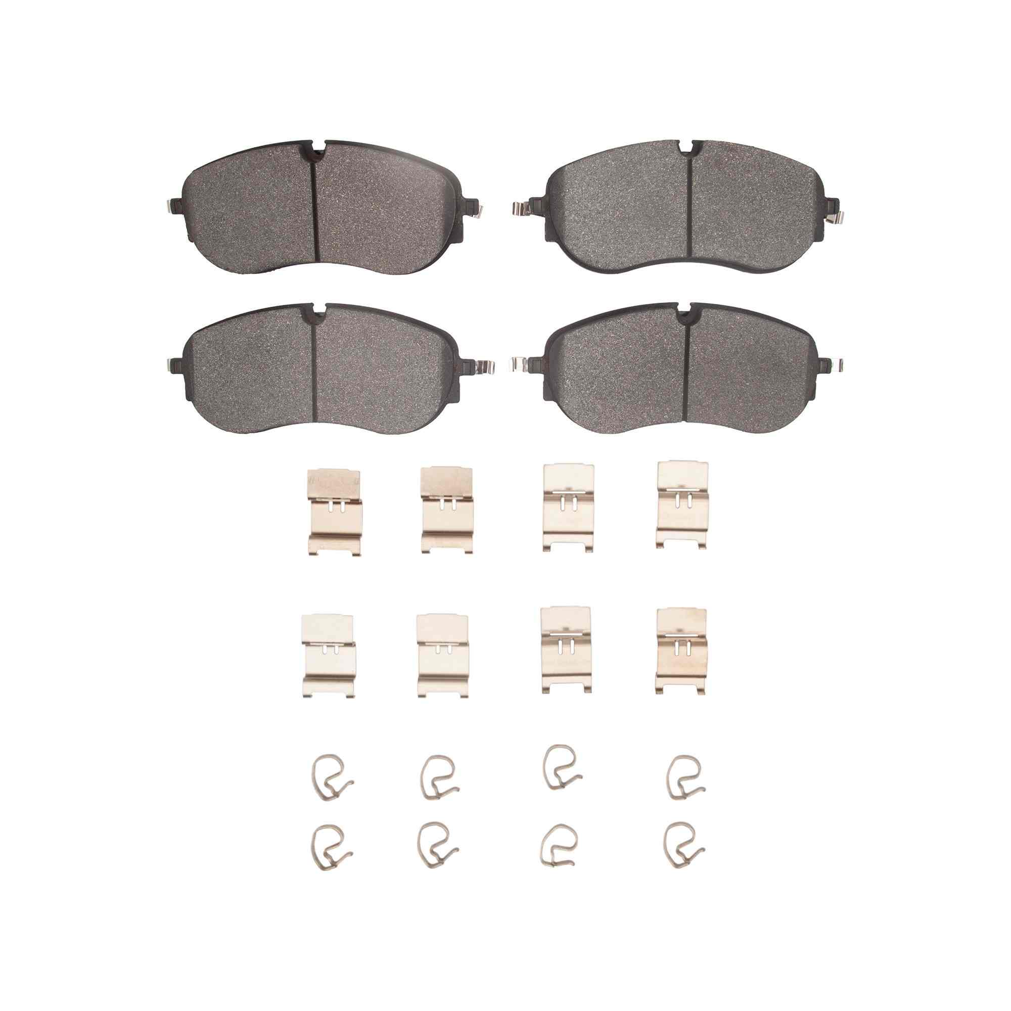 DFC HybriDynamic Brake Pads Hrdwr Kit Dynamic Friction Company 692-4000-2401-01