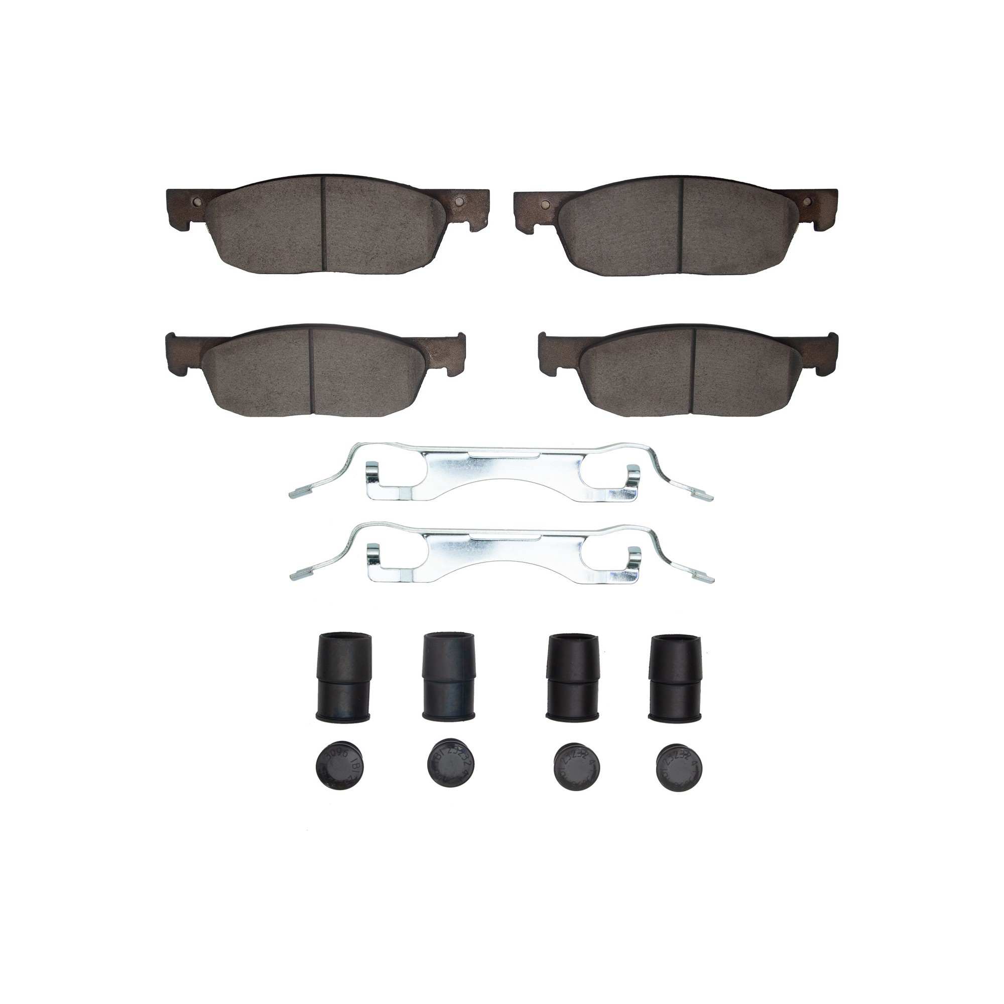 DFC HybriDynamic Brake Pads Hrdwr Kit Dynamic Friction Company 692-4000-2396-01