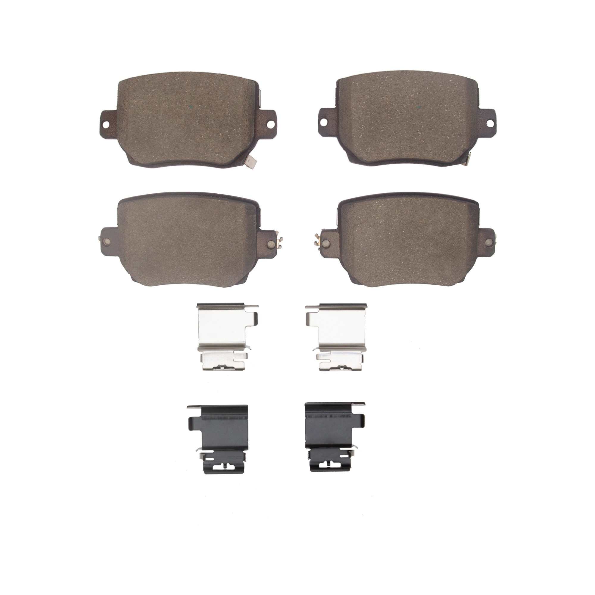 DFC HybriDynamic Brake Pads Hrdwr Kit Dynamic Friction Company 692-4000-2387-01