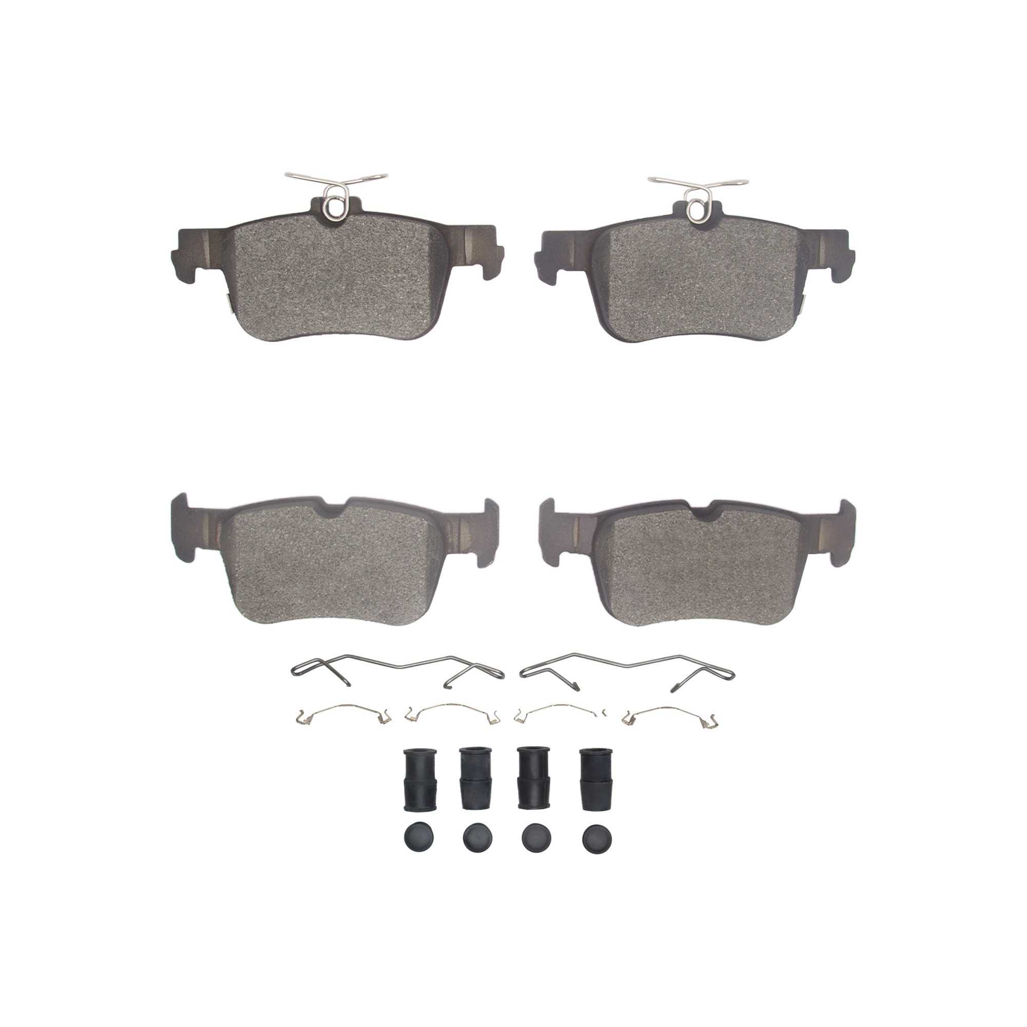 DFC HybriDynamic Brake Pads Hrdwr Kit Dynamic Friction Company 692-4000-2384-01
