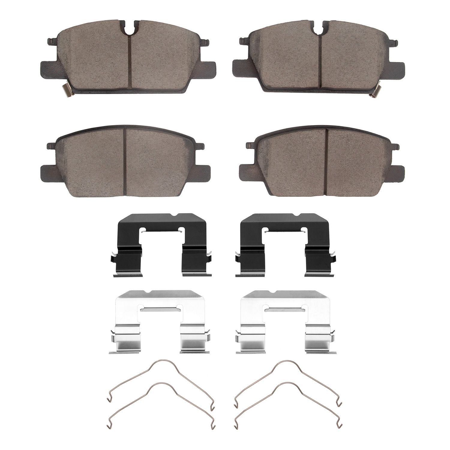 DFC HybriDynamic Brake Pads Hrdwr Kit Dynamic Friction Company 692-4000-2345-01