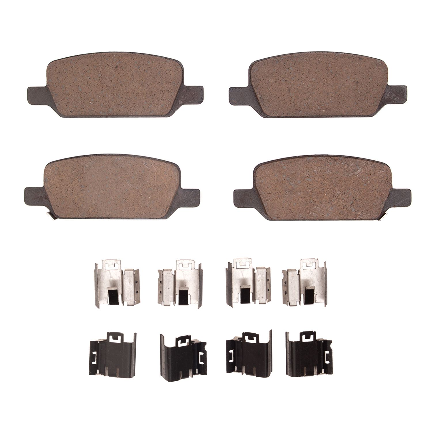 DFC HybriDynamic Brake Pads Hrdwr Kit Dynamic Friction Company 692-4000-2283-01