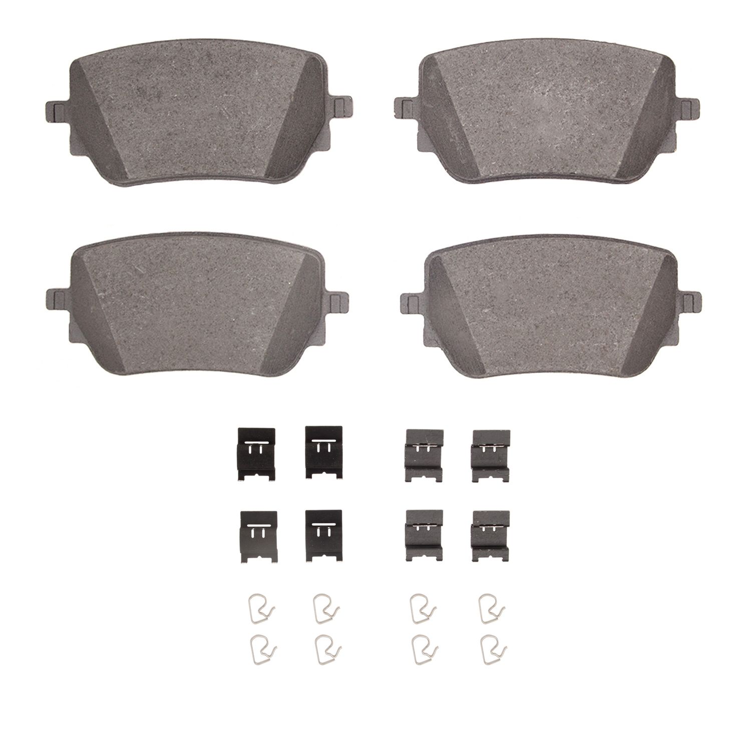 DFC HybriDynamic Brake Pads Hrdwr Kit Dynamic Friction Company 692-4000-2271-01