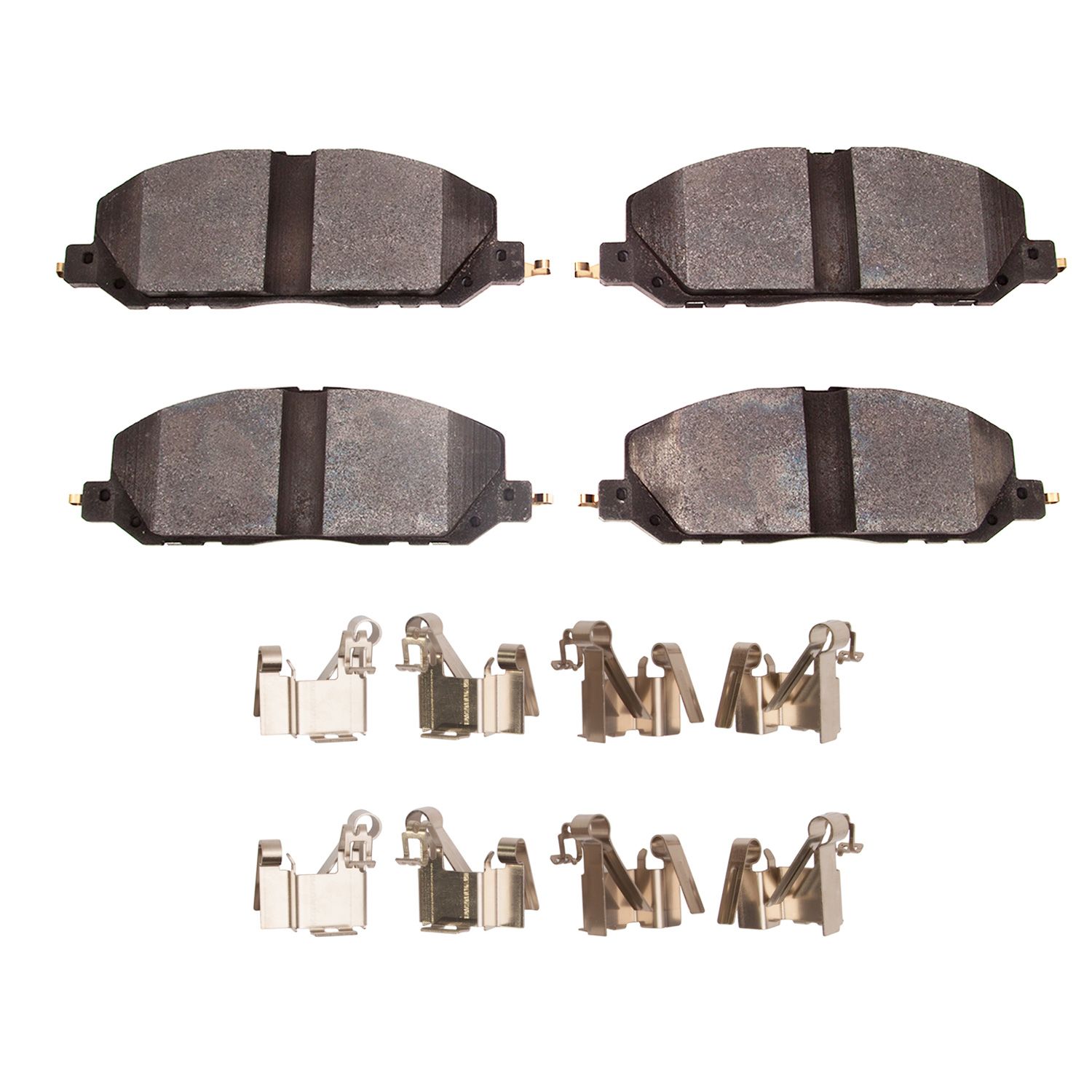 DFC HybriDynamic Brake Pads Hrdwr Kit Dynamic Friction Company 692-4000-2212-01