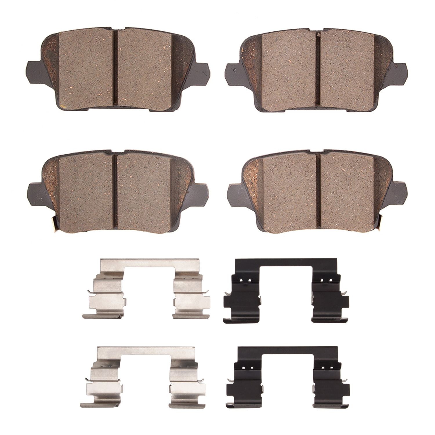 DFC HybriDynamic Brake Pads Hrdwr Kit Dynamic Friction Company 692-4000-2189-01