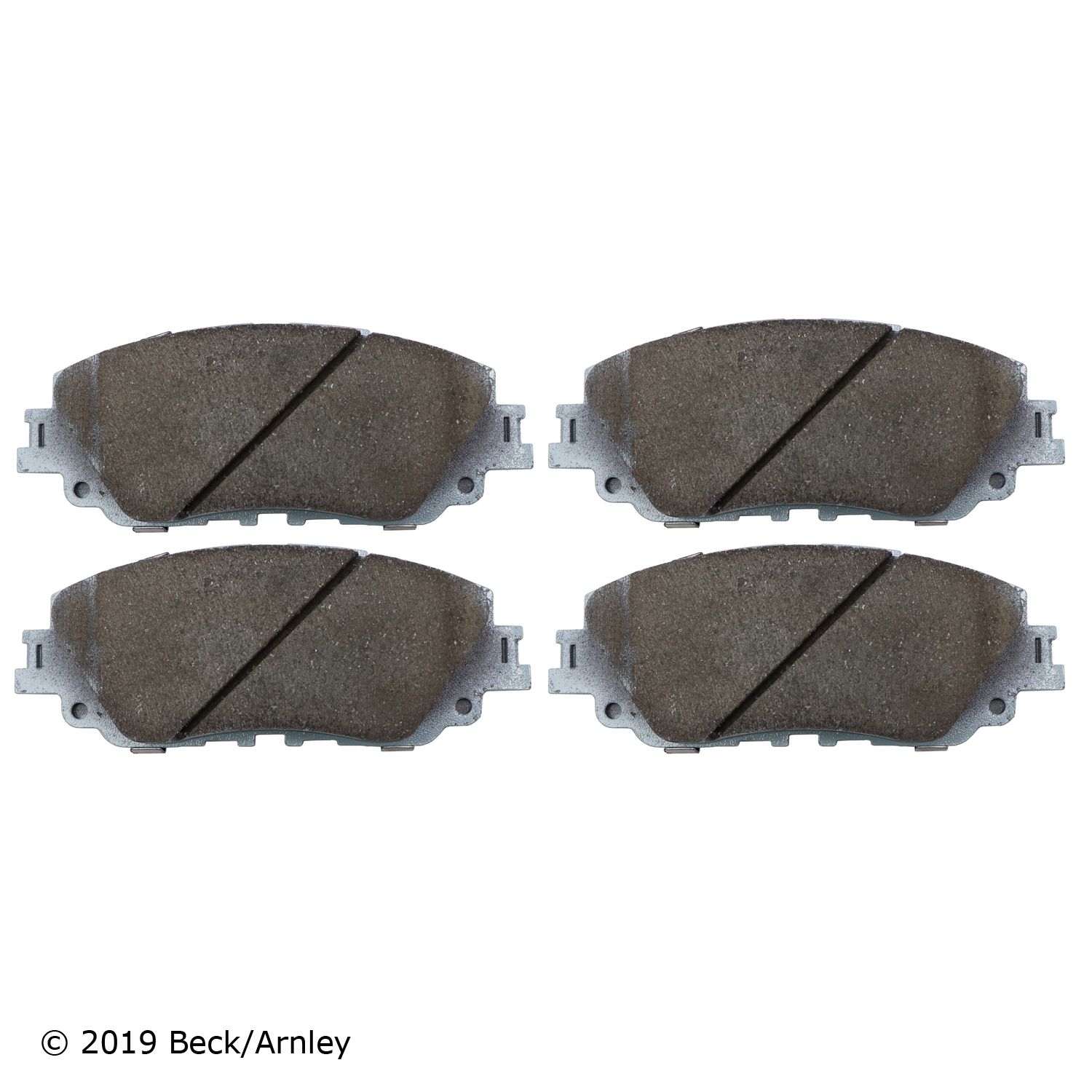 PREMIUM ASM BRAKE PADS Beck/Arnley 517-085-2093