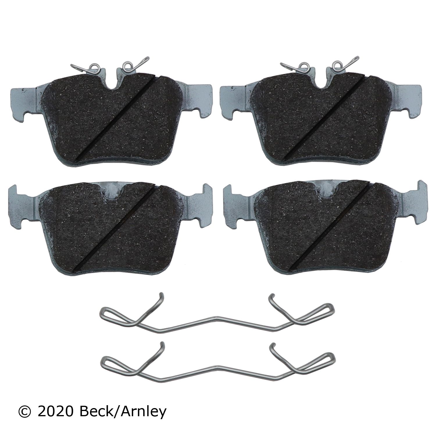 PREMIUM APPLICATION SPECIFIC MATERIAL PADS WITH HARDWARE Beck/Arnley 517-085-7100