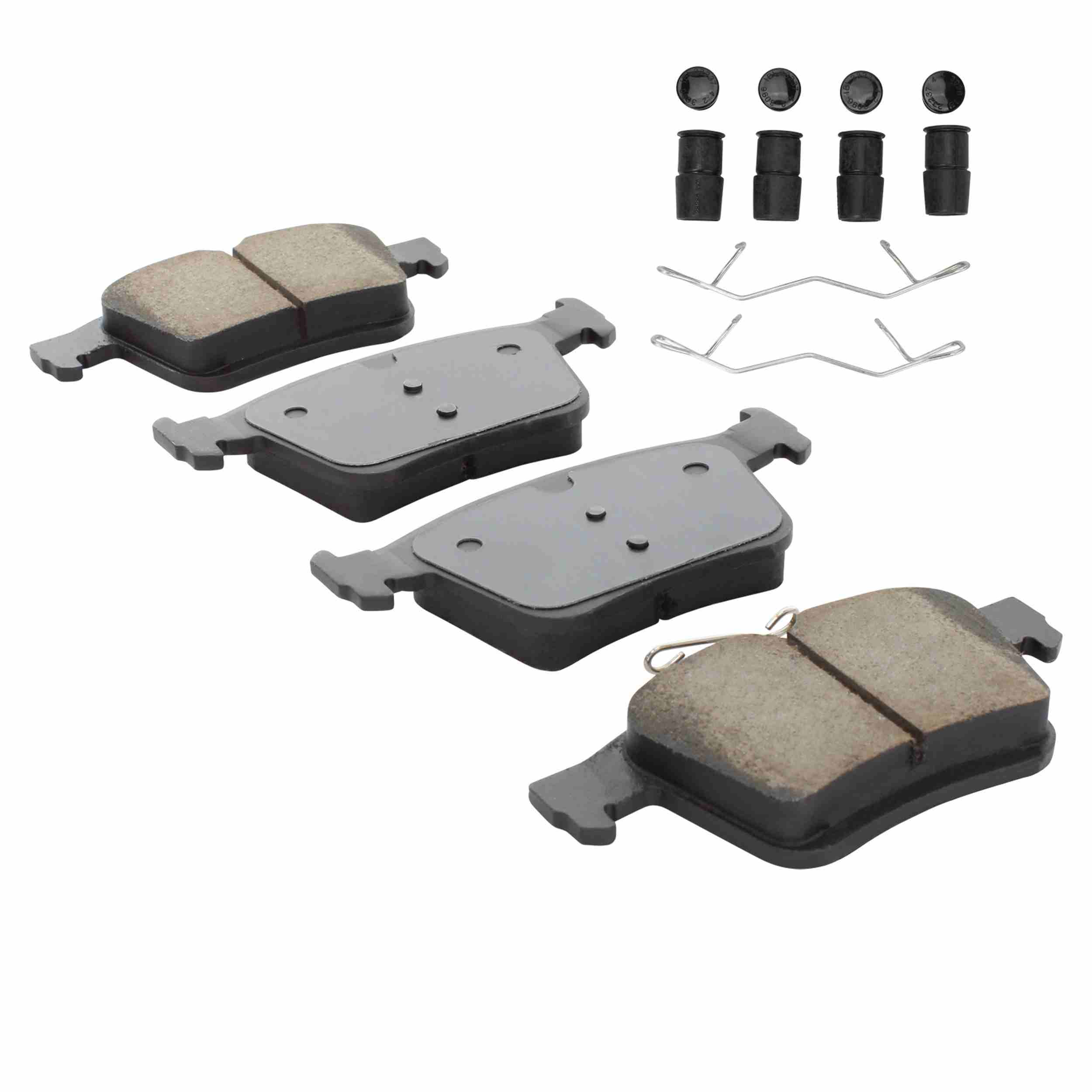 Quality-Built Black Series Ceramic Brake Pads w/ Hardware Quality-Built 176-1003-1761C