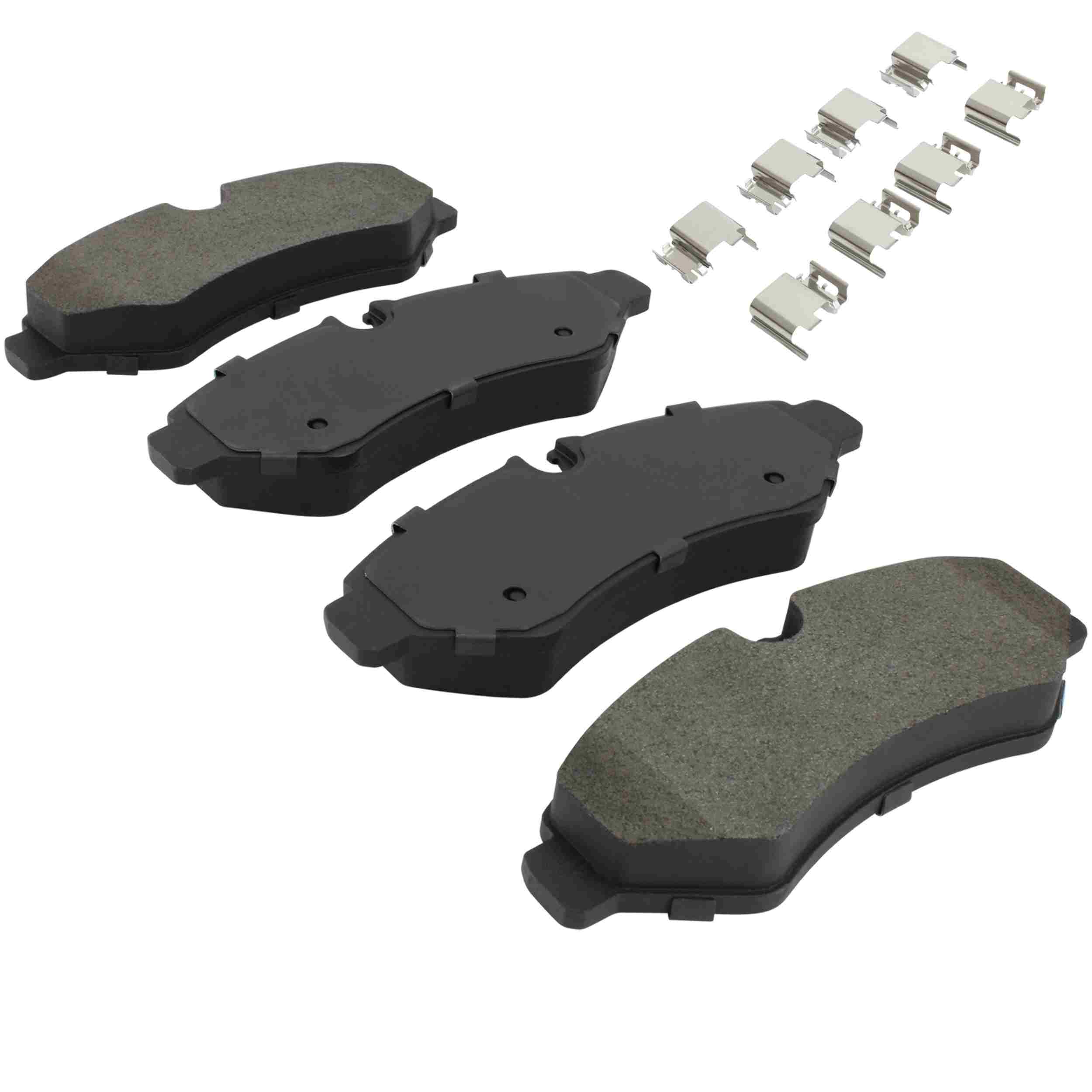Quality-Built Black Series Semi-Metallic Brake Pads w/ Hardware Quality-Built 176-1003-2201M
