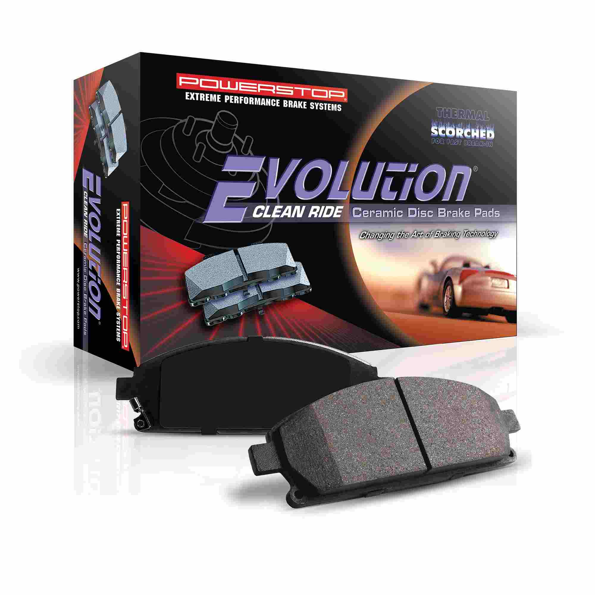 Z16 EVOLUTION CERAMIC BRAKE PADS Power Stop 218-16-1833A