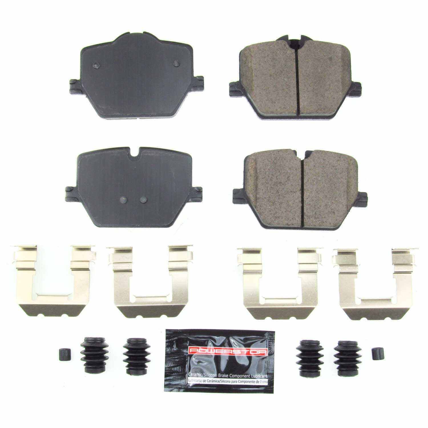 Z23 EVOLUTION SPORT CARBON-FIBER BRAKE PADS W/ HARDWARE Power Stop 218-Z23-2220