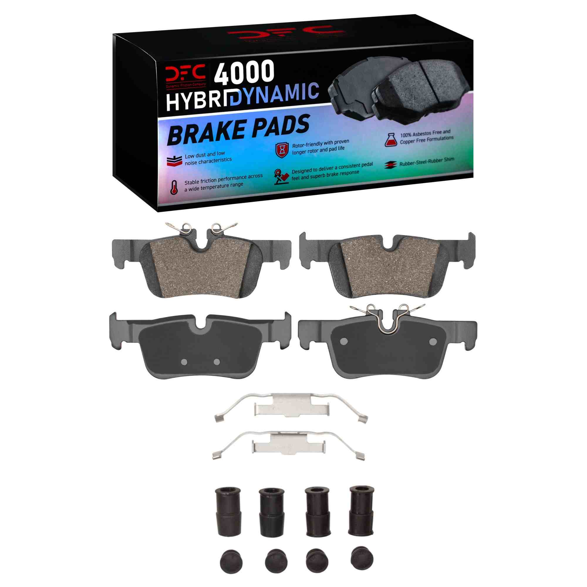 Brake Pad Dynamic Friction Company 692-4000-2486-01