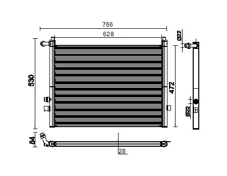 Radiator BEHR 759-CR 936 000P