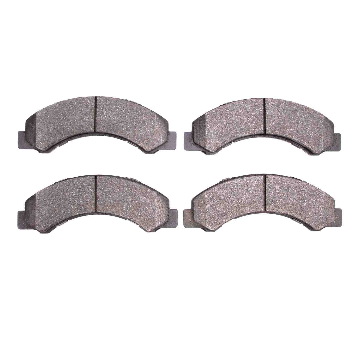 DFC 5000 Advanced Brake Pads - Semi Metallic Dynamic Friction Company 692-1551-0825-00