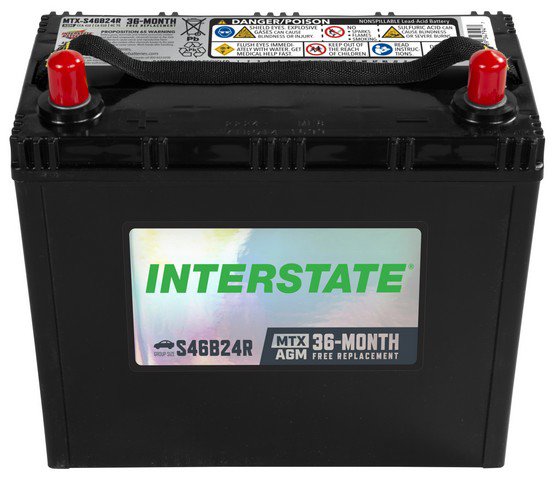SUNNY　Rカートリッジ B4Y4 Interstate Batteries MTX-S46B24R for 46B24R | 1-800-Battery