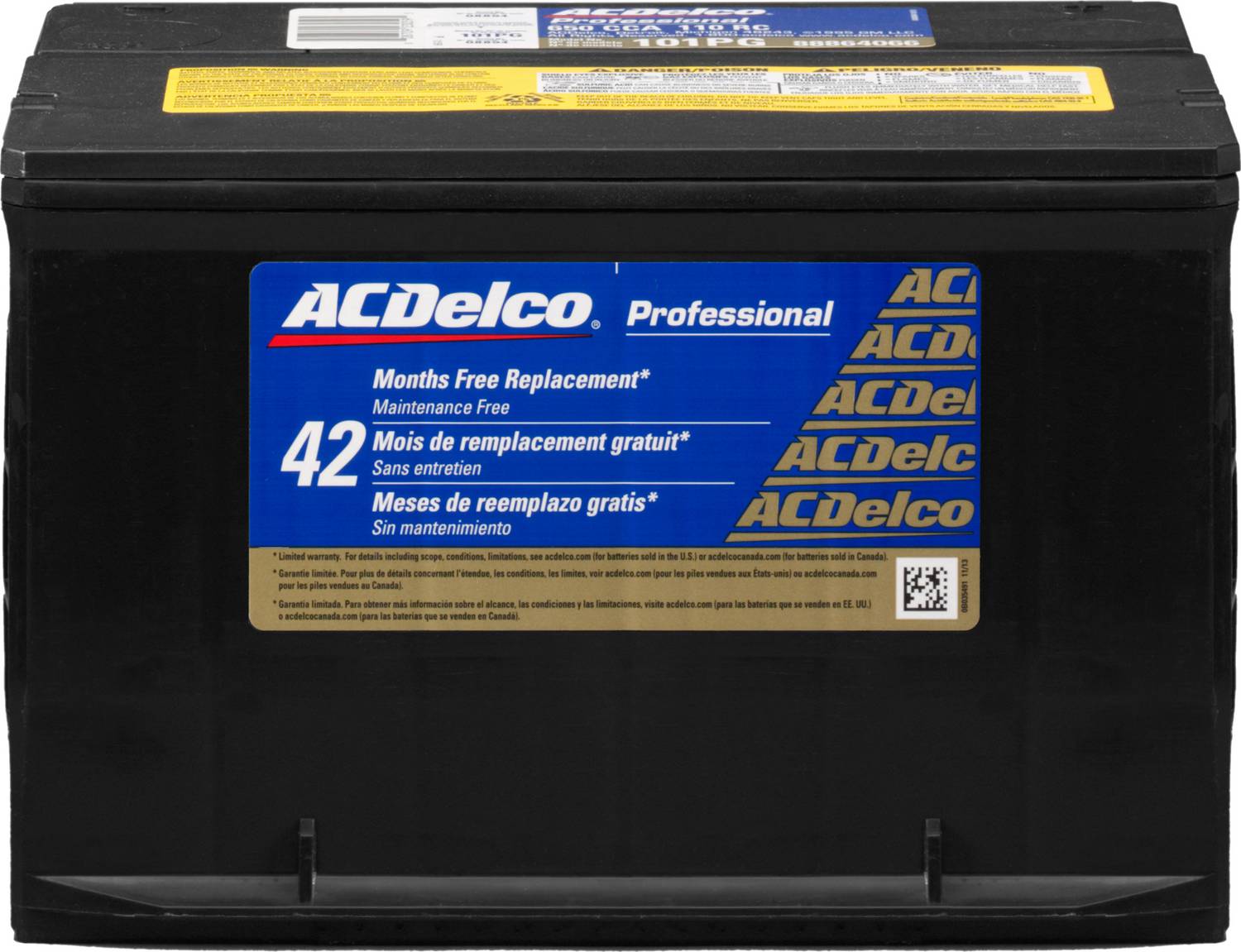 21炎月101PGとBarchettaBB301HGDH ACDelco 101PG | CarBattery.com